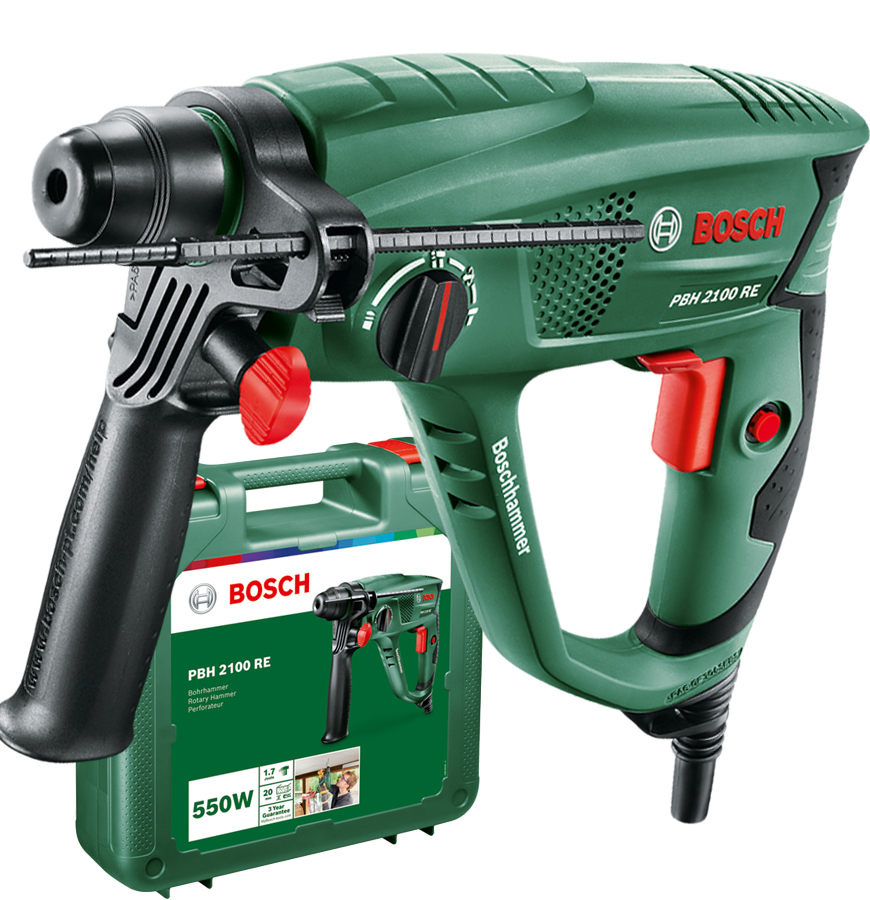 Перфоратор мережевий BOSCH PBH 2100 RE (06033A9320)